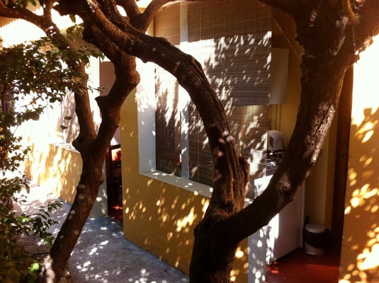 Coin cuisine extérieur en haut