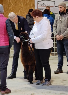 aa Liana mit Renate während der Bewertung von Tim Hey