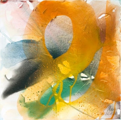 0D O.T. Erdfarben auf Leinwand, 2009 80 x 80 cm