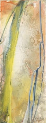 05 O.T. Erdfarben auf Leinwand, 2008 30 x 80 cm