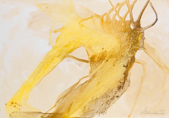 26 O.T. Erdfarben auf Leinwand, 2010 100 x 70 cm