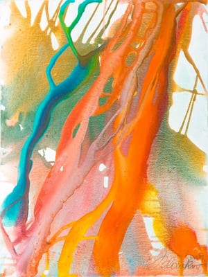 0A O.T. Erdfarben auf Leinwand, 2009 60 x 80 cm