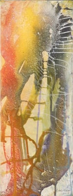 13 O.T. Erdfarben auf Leinwand, 2008 30 x 80 cm