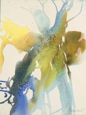 02 O.T. Erdfarben auf Leinwand, 2008 60 x 80 cm