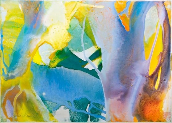 0H O.T. Erdfarben auf Leinwand, 2009 70 x 50 cm