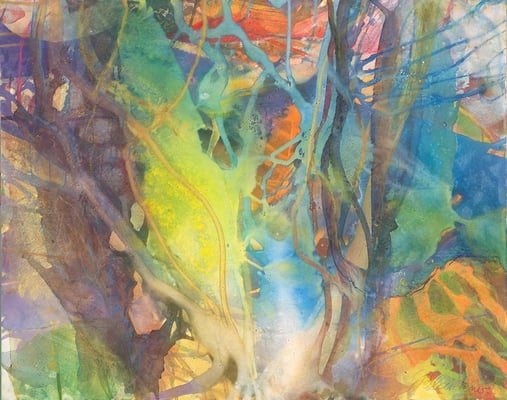 20 O.T. Erdfarben auf Leinwand, 2008 100 x 80 cm