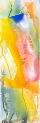 0M O.T. Erdfarben auf Leinwand, 2009 40 x 120 cm