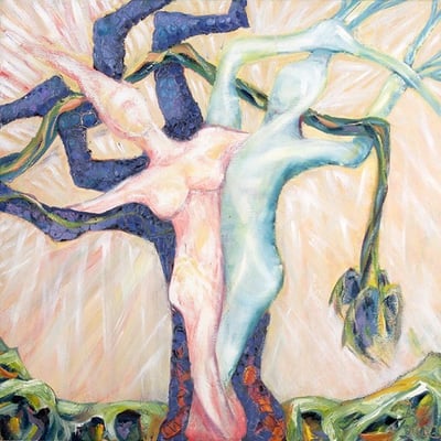 Seligkeit | Öl auf Leinwand | 2002 | 70x70cm