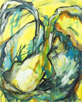 Keim | Acryl auf Leinwand | 2002 | 80x100cm