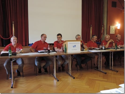 Der wiedergewählte Vorstand