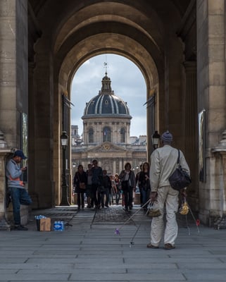 Institut de France and Pont des Arts