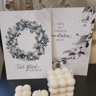 Karten vom Atelier Schlichtschön