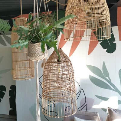 Rattanleuchten Bazar Bizar