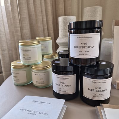 Duftkerzen von Michèle's Brocanterie