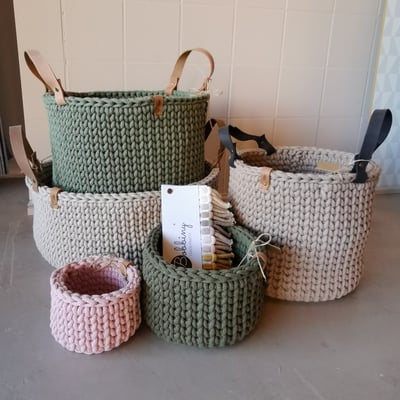 Häkelkörbe kleines feines handgemacht