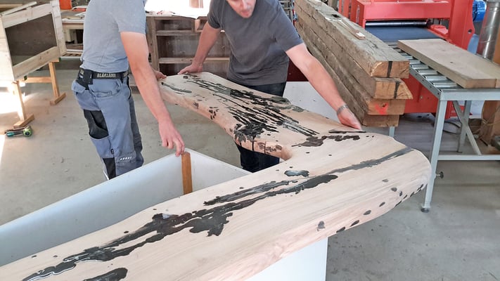 ... werden große Risse ...