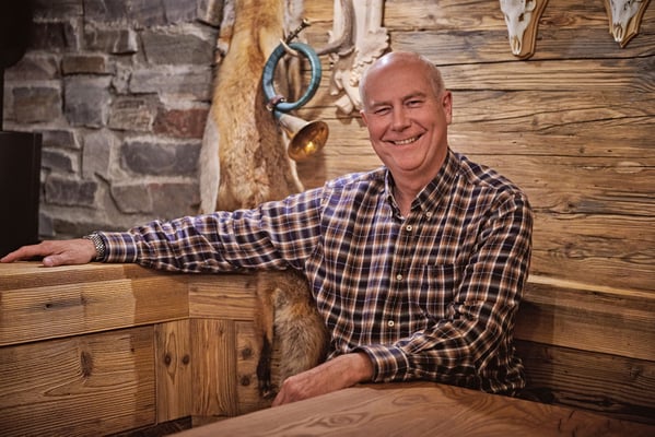 Das Wichtigste am Schluss: Ein lächelnder und ...