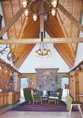 Bevor man in den prächtigen Saal kommt...