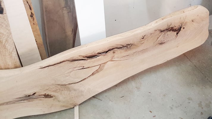 In altem Eichenholz ...