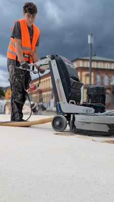 Asphalt grinding Asphalt schleifen BituPrint