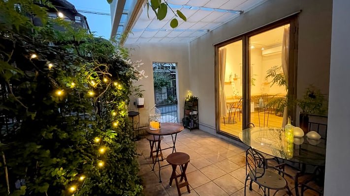 夕暮れ時も綺麗です