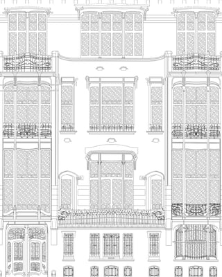 Gevelaanzicht - Hotel Solvay