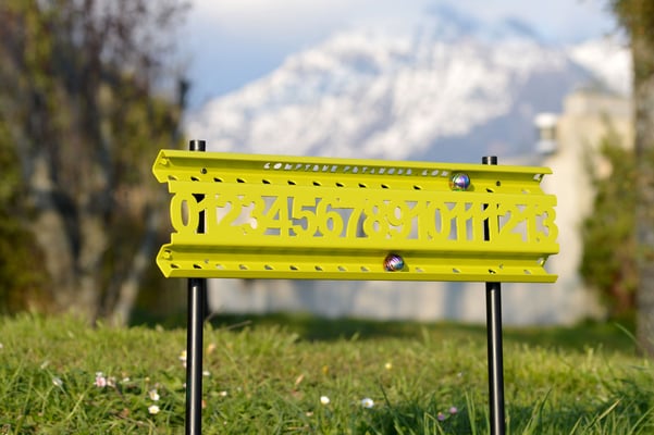 bocce scorekeeper, a gift idea for a retirement