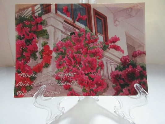 "A lo largo del Balcón", reproducción en formato chico, tamaño 5X7 pulgadas.