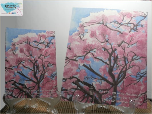 A detalle modelos reproducciones " La Vida en Rosa Panameño ", en sus dos 2 Tamaños disponibles:  8.5x11 (formato mediano) y 5x7 (formato chico).