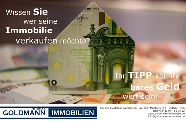 Tippvergütung - Thomas Goldmann Immobilien