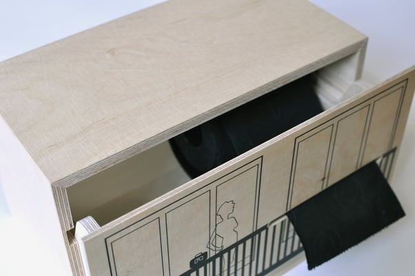 IMMEUBLE A PAPIER - TIROIR COULISSANT