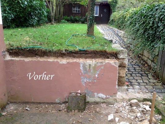 Gartenpflege Franke - Ihr Landschaftsgaertner für Natursteinmauern in Nidda, Hungen, Lich, Buedingen, Bad Vilbel, Butzbach, Altenstadt, Bad Vilbel und Wölfersheim