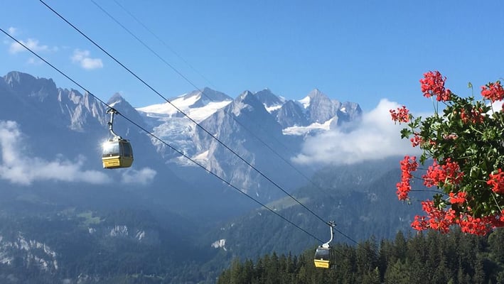 Aussicht vom Sitzplatz 