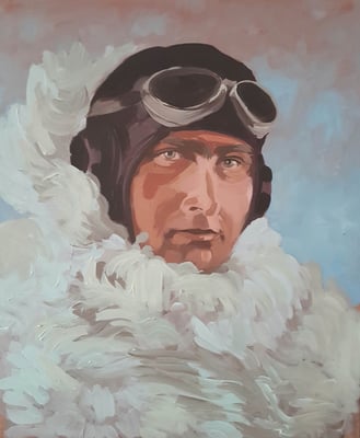 Asta Rode, Acryl auf Leinwand, 50 x 60 cm, Lauge Koch, 2019