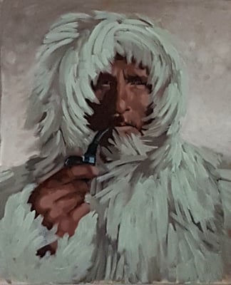 Asta Rode, Acryl auf Leinwand, 50 x 60cm Alfred Wegener 2018