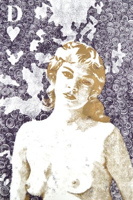 Asta Rode, Aus der Serie Naked Truth, je 70 x 100 cm, Öl auf Aquarellpapier, 2011 - 2012