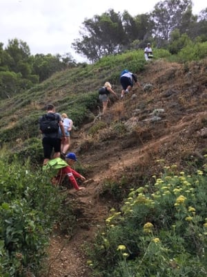 Abentuer erleben bei Wandern und Klettern