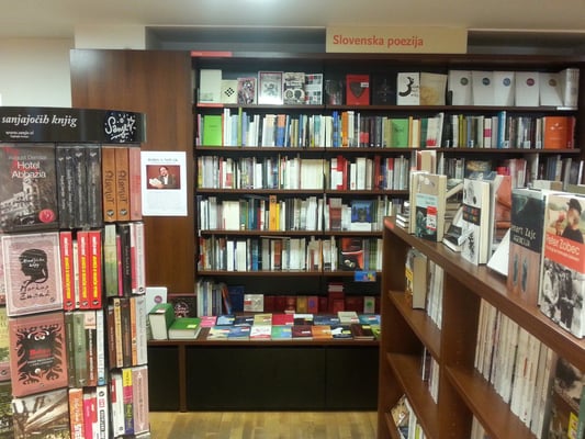 Knjigarna Konzorcij, Ljubljana, september 2015