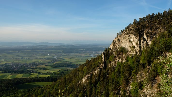 Aussicht von der Fahrstrasse
