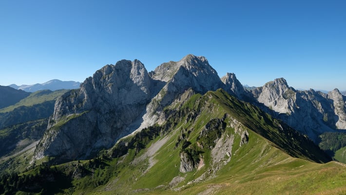 In der Mitte: die Gummfluh