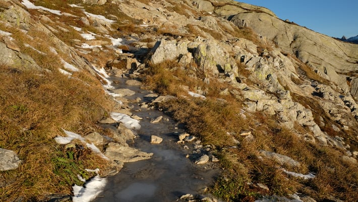 Spiegelglatte Wanderwege