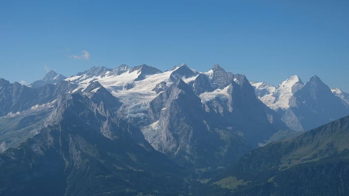 Finsteraarhorn, Schreckhorn, Wetterhorn etc