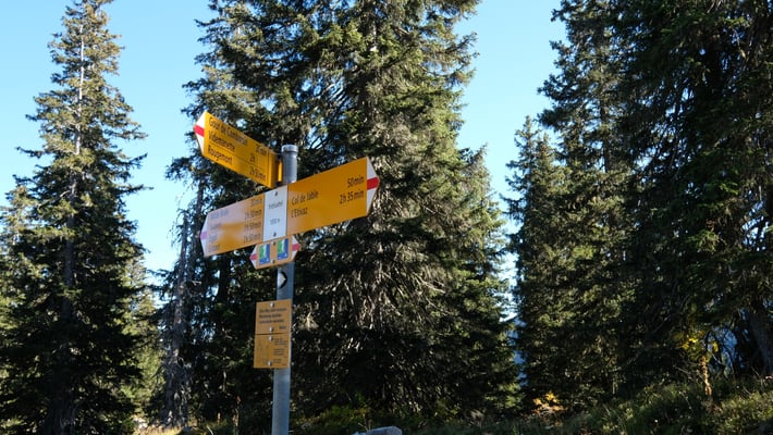 Vom Trittisattel mache ich einen Schlenker zum Gour de Comborsin