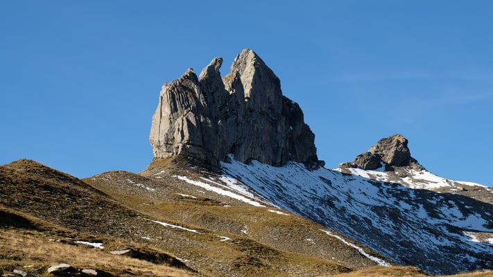 links die Lobhörner und rechts das kleine Lobhorn