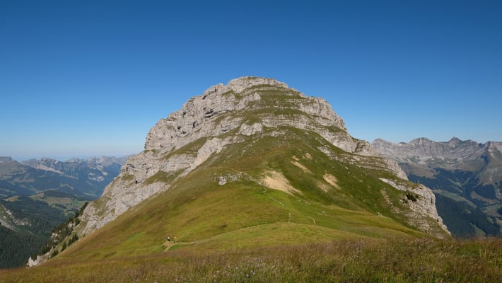 Der Rocher Plat wird nun erklommen