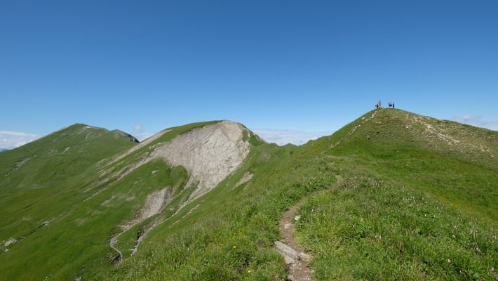 Rückblick auf Höch Gumme, Arnifirst und Mändli