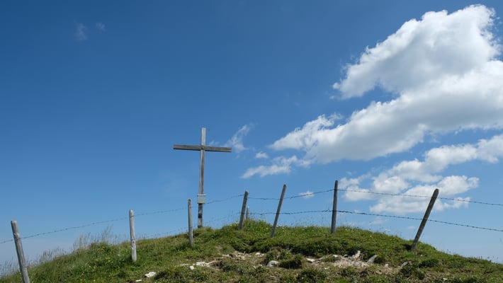 Gipfelkreuz der Schibe
