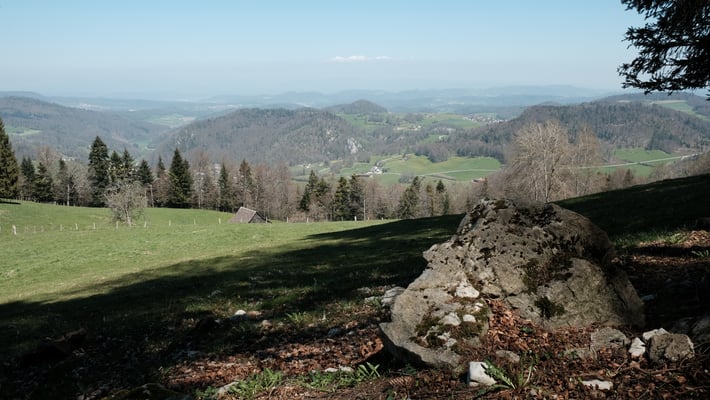 Schöne Aussicht vom Ängiberg