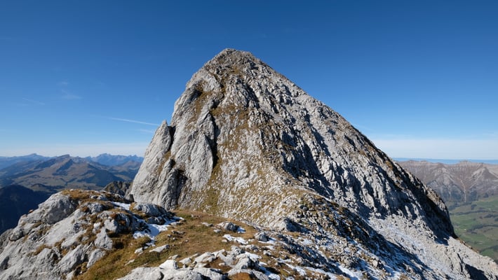 So, nur noch da hoch