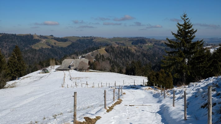 Rückblick zum Ober Grosseberg